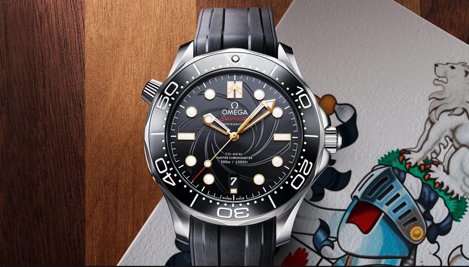 The water resistant copy watches are made from stainless steel.